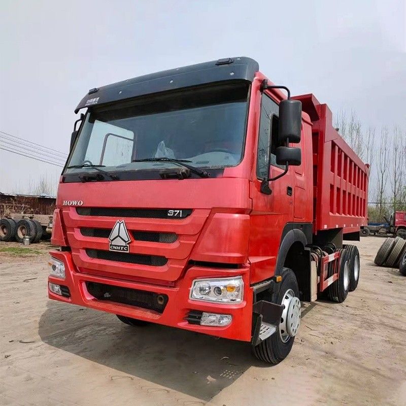 HOWO 덤프 트럭 4x2 6x4 371hp 최대 토크 Nm ≥2500Nm