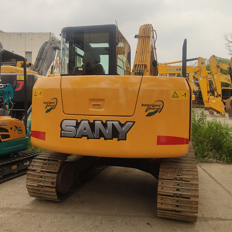 7.5 톤 크롤러 발굴기 ISUZU 엔진과 다른 수압 펌프와 함께 사용 된 Sany SY75C 발굴기