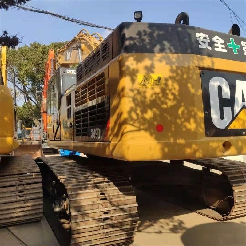 사용 된 CAT 349E 크롤러 발굴기 1.2M3 버킷 용량 및 2001-4000 작업 시간