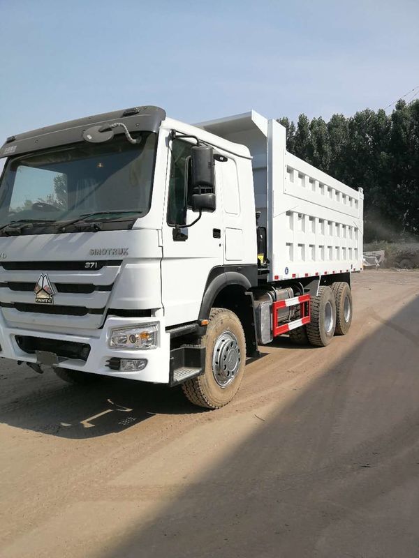 일반 운전자 좌석 중량 트럭 시노 시노트럭 호우 371hp 6x4 8x4 티퍼 사용 된 덤프 트럭