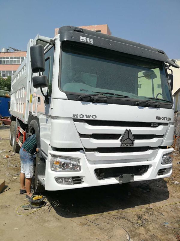 일반 운전자 좌석 중량 트럭 시노 시노트럭 호우 371hp 6x4 8x4 티퍼 사용 된 덤프 트럭