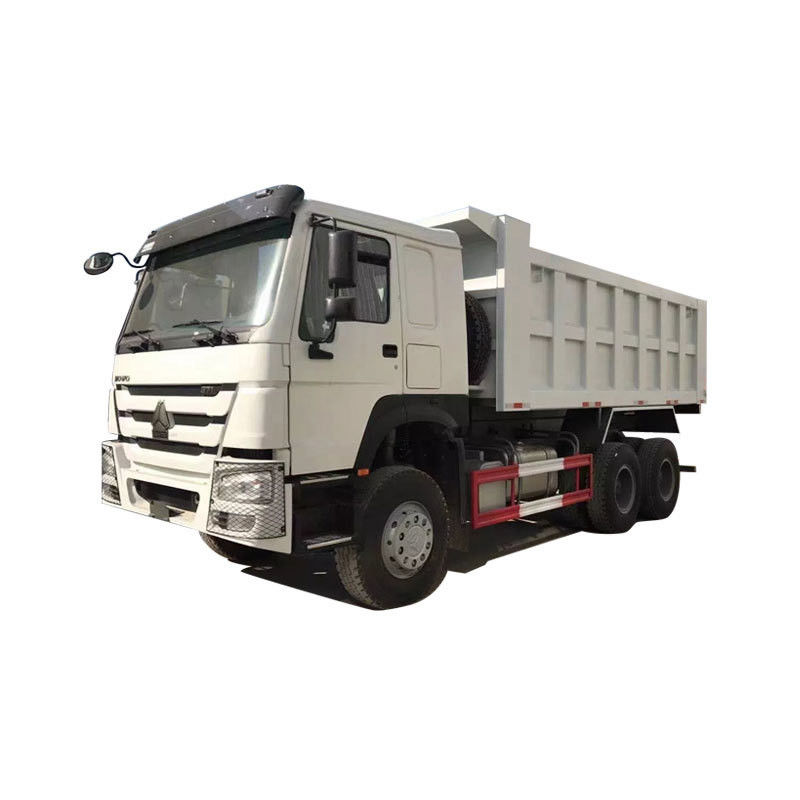 사용 된 시노트럭 덤프 트럭 6x4 10 휠러 틱퍼 31-40T 용량 및 6 실린더