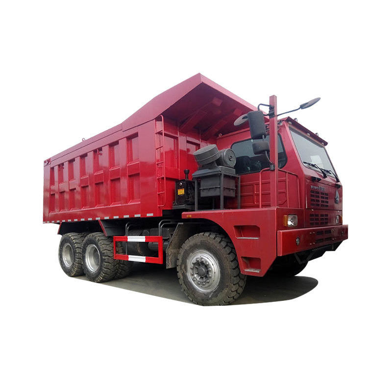 사용 된 시노트럭 덤프 트럭 6x4 10 휠러 틱퍼 31-40T 용량 및 6 실린더