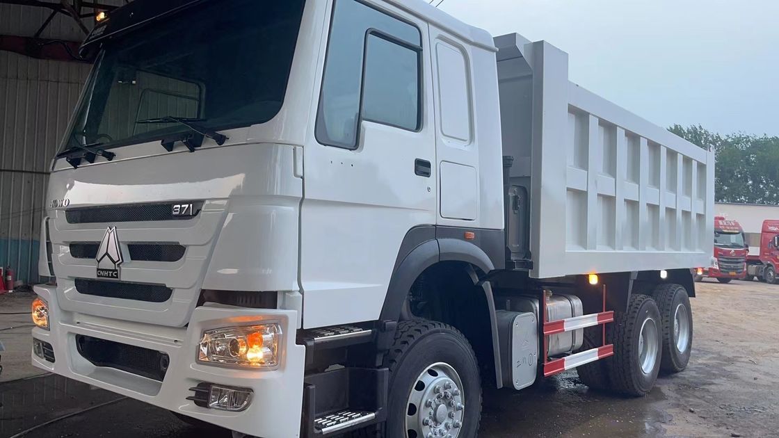 시노트럭 6X4 HOWO 10 휠 트럭 336hp 371hp 엔지니어링 운송