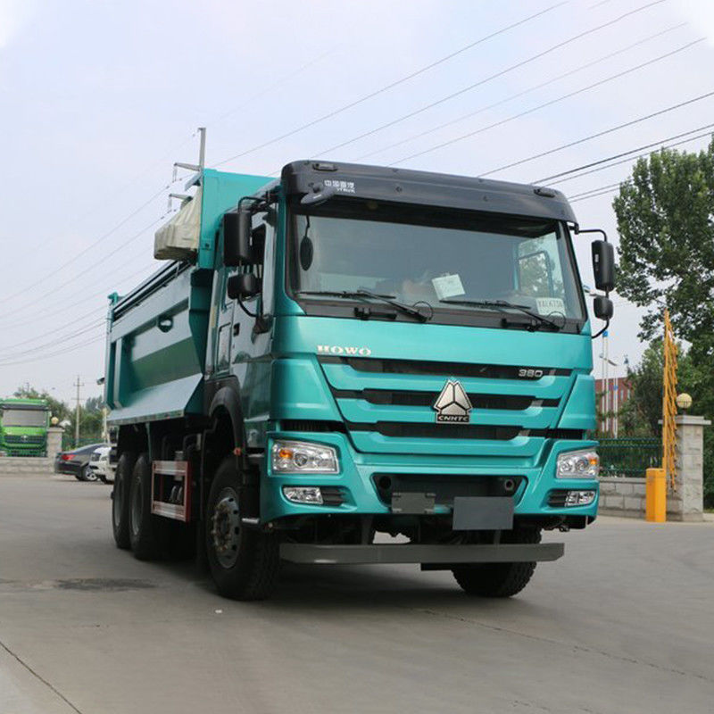 380 HP의 디젤 엔진과 25-30T의 총 차량 무게를 가진 Howo NX 덤프 트럭