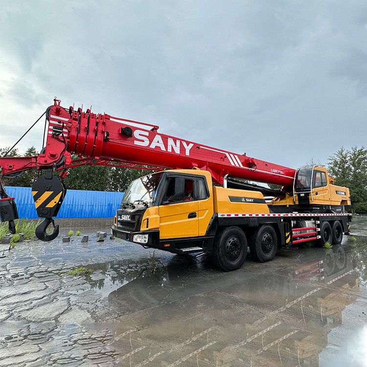 STC800 80 톤 사용 된 트럭 크레인 75 톤 Sany 이동 크레인 원본