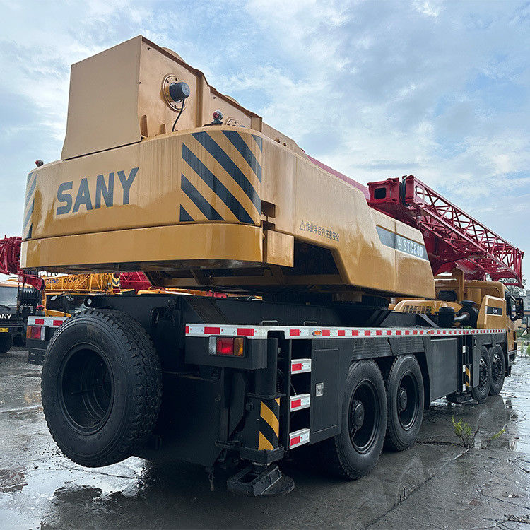 STC800 80 톤 사용 된 트럭 크레인 75 톤 Sany 이동 크레인 원본