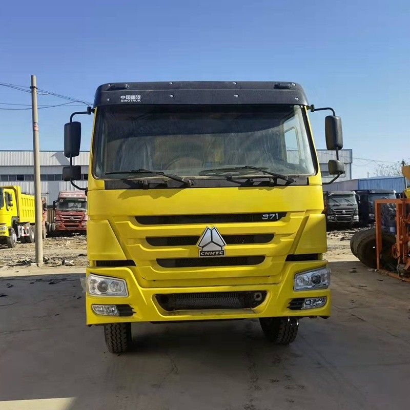 중량 트럭 시노트룩 호우 371HP 사용 된 덤프 트럭 6x4 호우 티퍼 덤프 트럭 아프리카