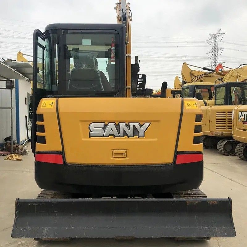 Sany 사용 된 발굴기 SY55C Pro 원본 엔진과 5780 KG 기계 무게