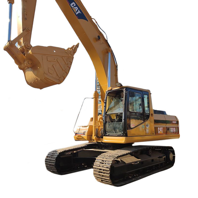 중고 325 BL 크롤러 발굴기 5700mm 붐 길이 22000 KG 기계 무게