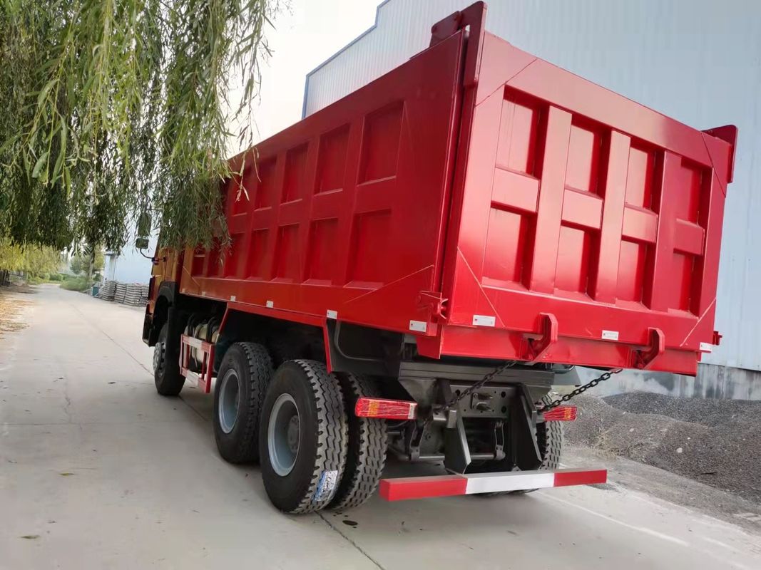 사용된 시노트럭 호우 덤퍼 트럭 6x4 371hp 375hp 10 휠 40톤 덤퍼 트럭 덤프 트럭