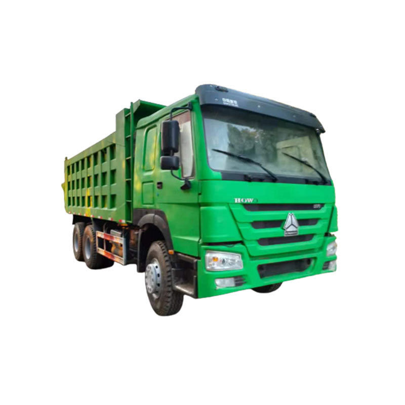 사용 된 시노트럭 6x4 371hp 30tons 수동 변속기와 함께 Howo 티퍼 덤프 트럭