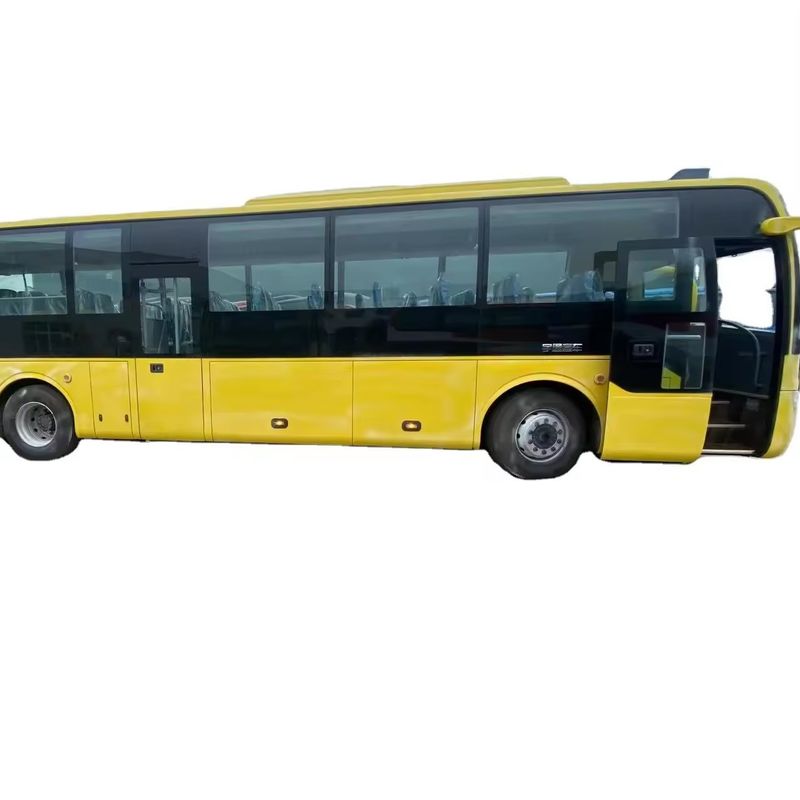70석 LHD 럭셔리 코치 버스 중고용 유동 버스 좋은 상태 디젤 연료 종류