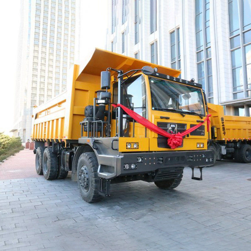 쑤곤 460hp 90톤 중량 광산 덤프 틱퍼 트럭 6-8L 엔진 용량
