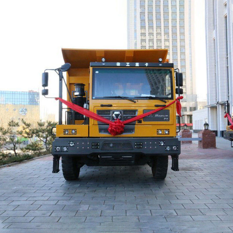 쑤곤 460hp 90톤 중량 광산 덤프 틱퍼 트럭 6-8L 엔진 용량