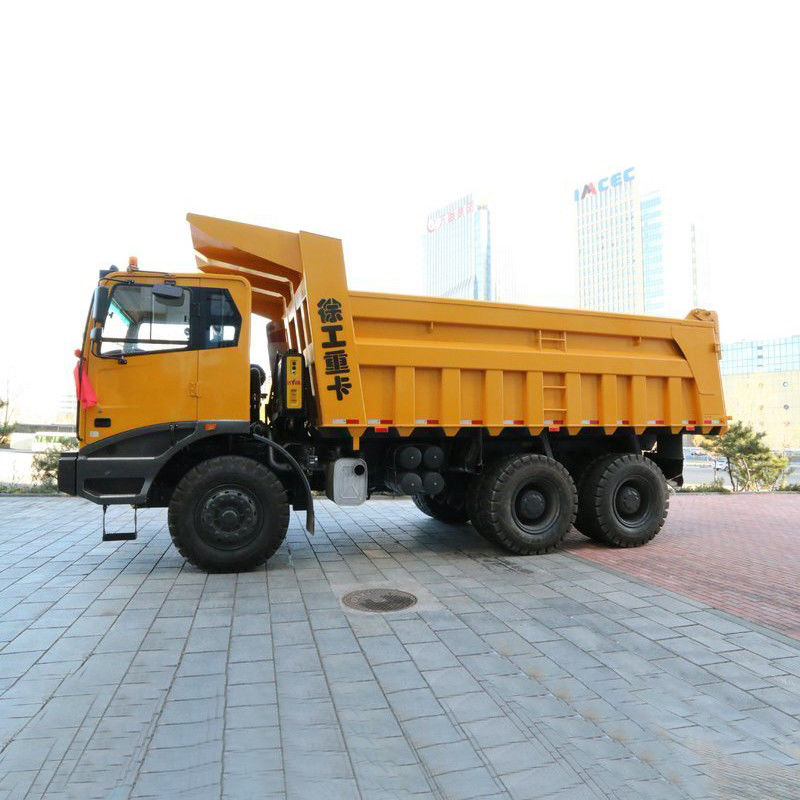 쑤곤 460hp 90톤 중량 광산 덤프 틱퍼 트럭 6-8L 엔진 용량
