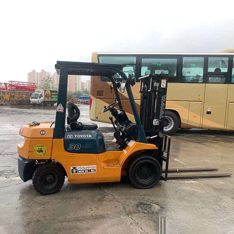 3000kg 명목 무게 전동 디젤 포크리프트 토요타 3톤 전동 전력 모드