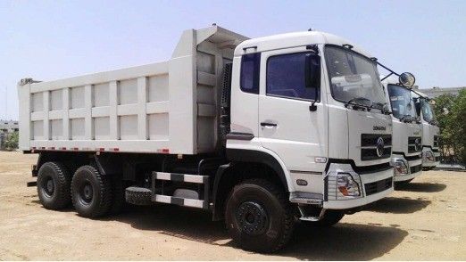엔지니어링 운송 31-40T 용량 사용 된 6x4 10 바퀴 무거운 덤프 틱퍼 트럭