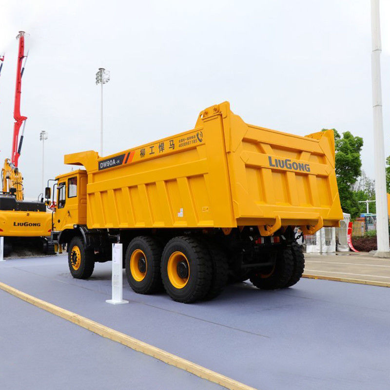 리우곤 6x4 10 바퀴 480hp 오프 하이웨이 광산 덤프 트럭 공기 서스펜션 운전석