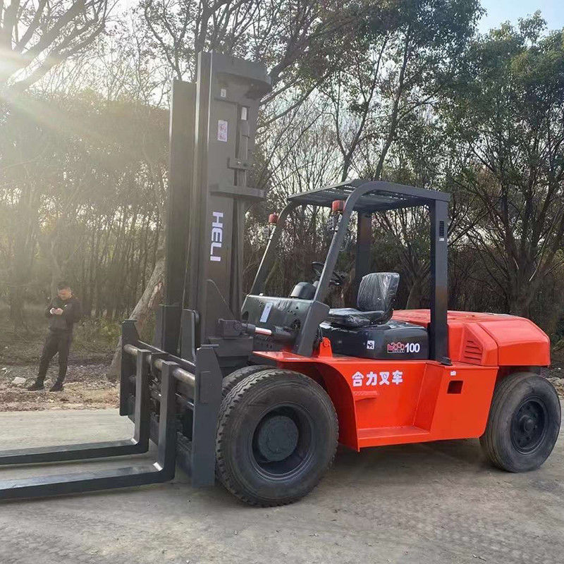 2018 헬리 10 톤 디젤 포크리프트 건설 재료 상점 신뢰성 높은 성능