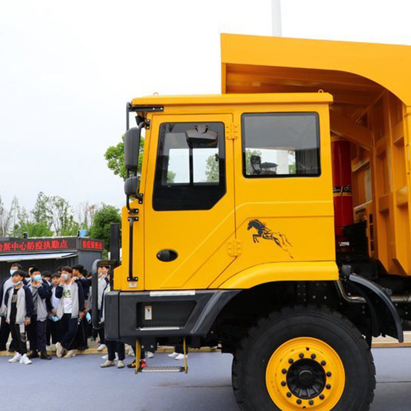 리우곤 6x4 10 바퀴 480hp 오프 하이웨이 광산 덤프 트럭 공기 서스펜션 운전석
