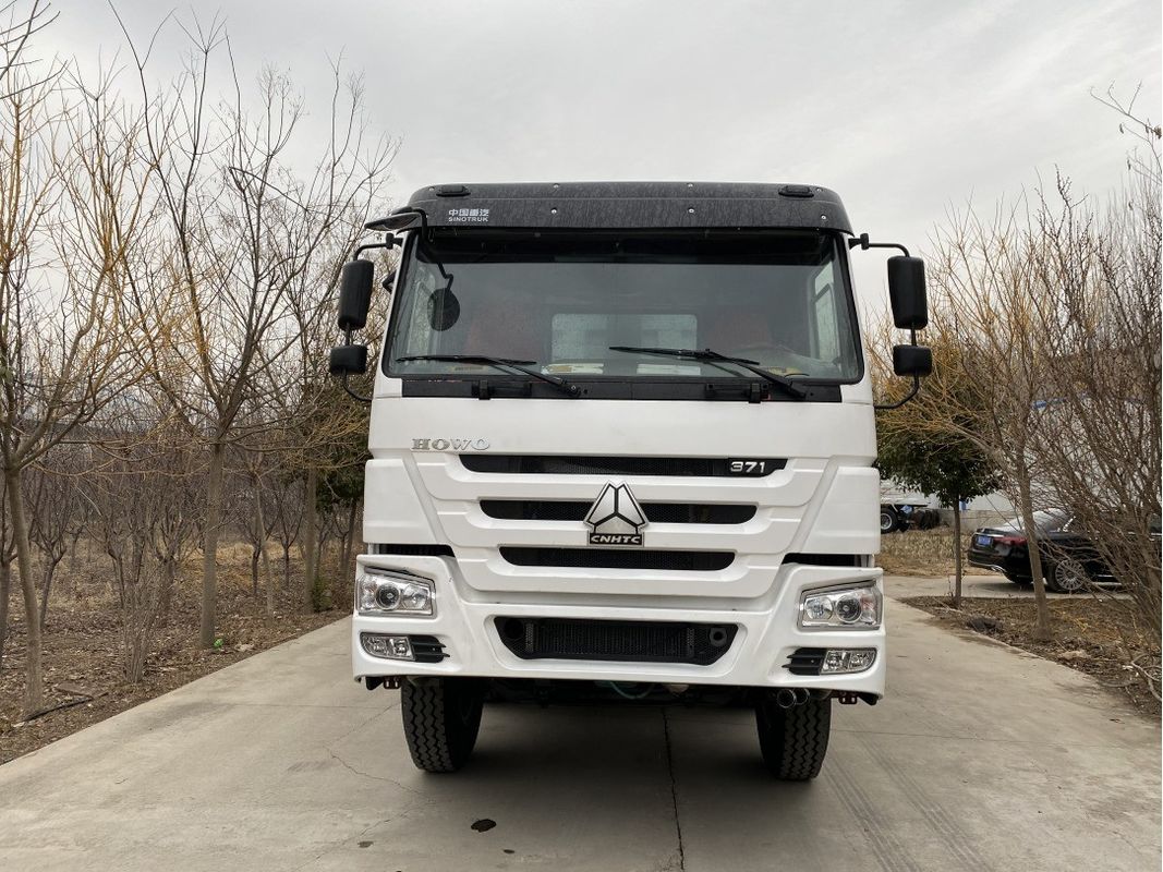 멀티미디어 시스템 없음 Sinotruk HOWO 371HP 건설 광산용 사용 된 덤프 트럭 8 * 4