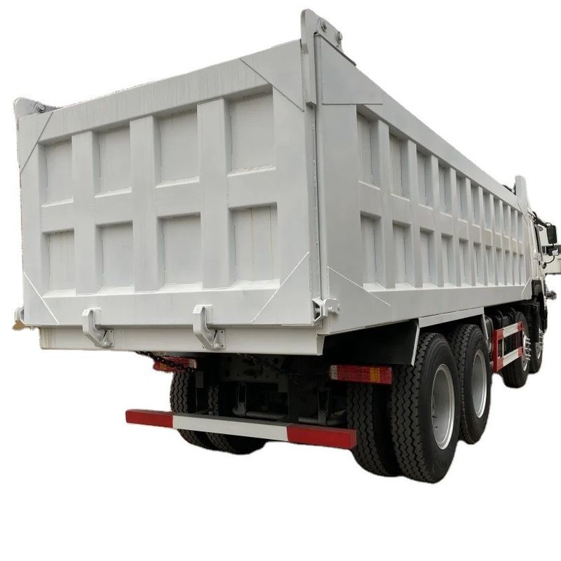 건설 광산용 사용 된 템퍼 트럭 371HP 35tons 8*4 Sinotruk HOWO 덤프 트럭