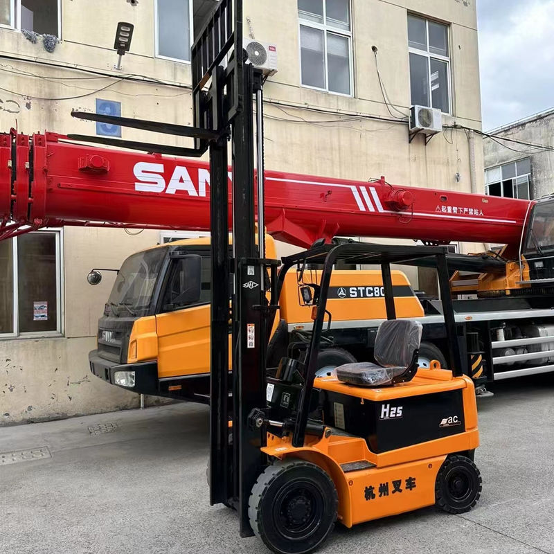 최상층 계단 3톤 디젤 포크리프트 280mm 포크 너비와 3000mm 최대