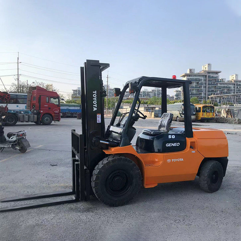 좋은 작동 상태 5톤 8FD50N 포크리프트 저렴하고 올리는 높이 3000mm-6000mm