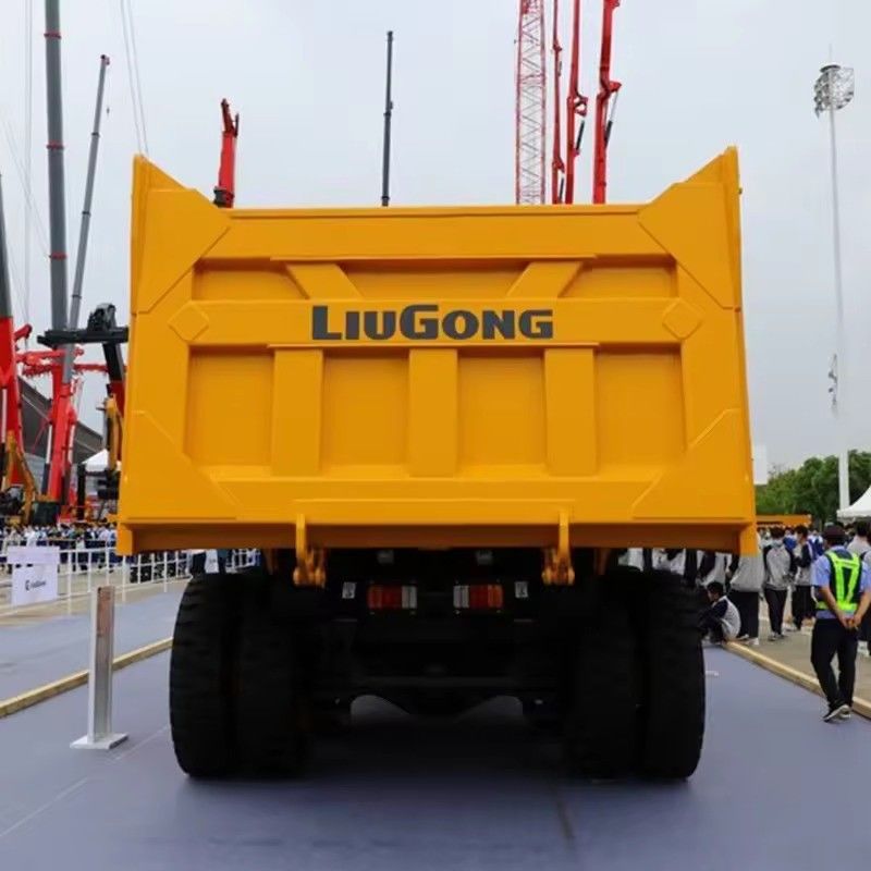 480마력 Liugong DW90A-H 시리즈 6*4 광산 덤프 트럭 ABS를 장착하고 사용