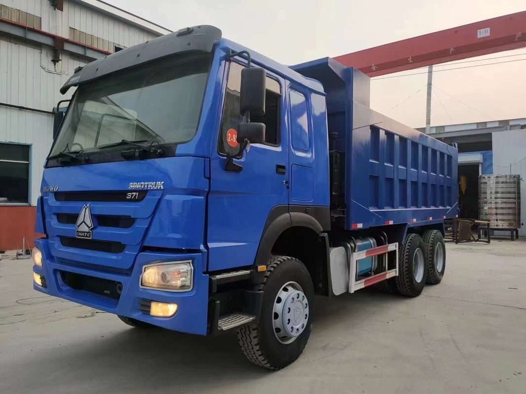 160hp 6x4 Howo 트럭 사용 된 틱퍼 HOWo 틱핑 덤퍼 트럭 중고 덤퍼 트럭
