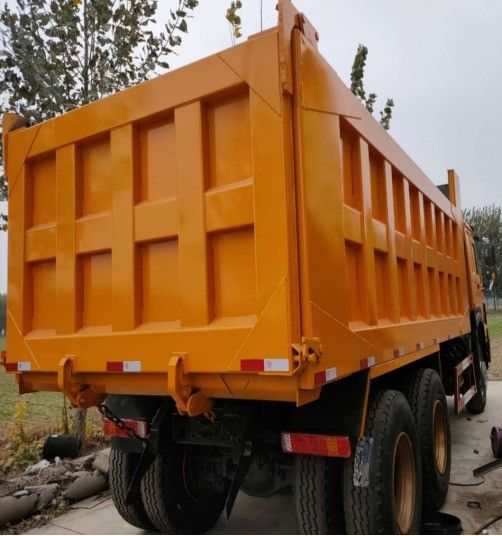 160hp 6x4 Howo 트럭 사용 된 틱퍼 HOWo 틱핑 덤퍼 트럭 중고 덤퍼 트럭