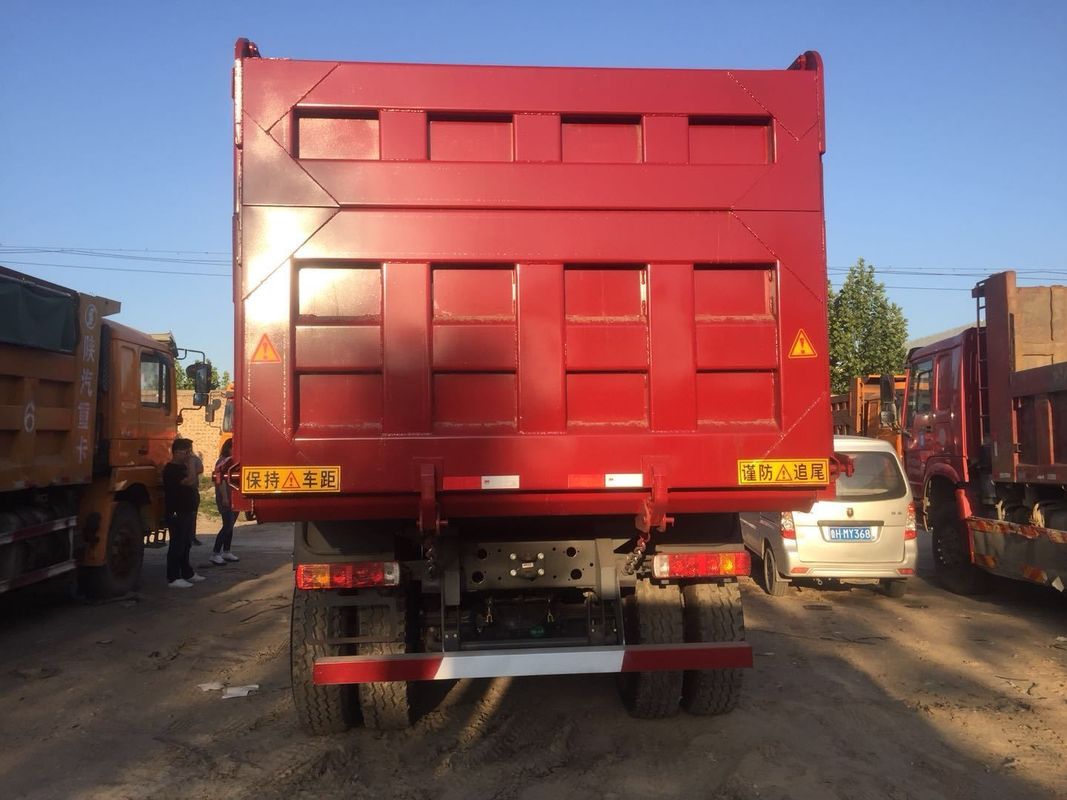 25-30T HOWO USED 6X4 DUMP TRUCK 앞쪽 리프팅 EURO II 371HP HW19710 SINOTRUCK HOWO