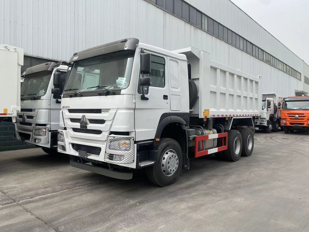 25-30t 7500*2450*3450mm 사용 된 Howo 트럭 Howo 덤프 트럭과 7500*2450*3450mm 크기