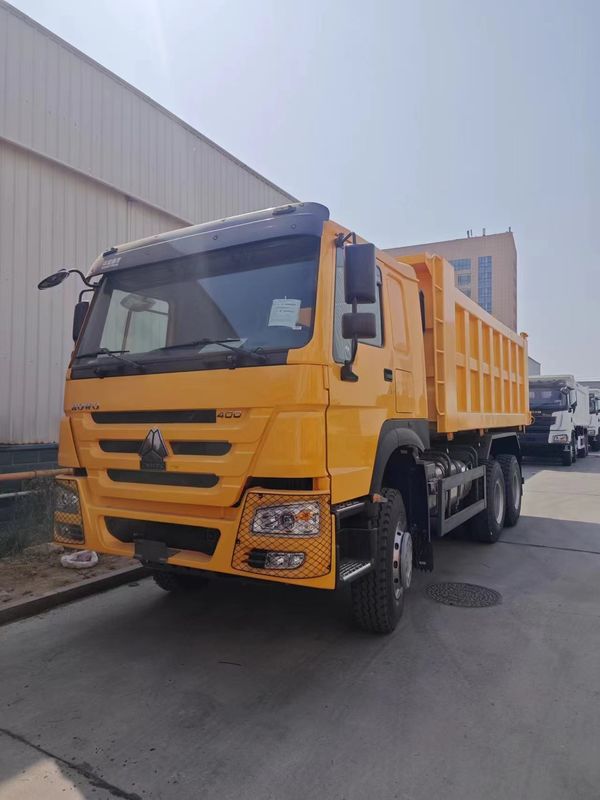 25-30t 7500*2450*3450mm 사용 된 Howo 트럭 Howo 덤프 트럭과 7500*2450*3450mm 크기