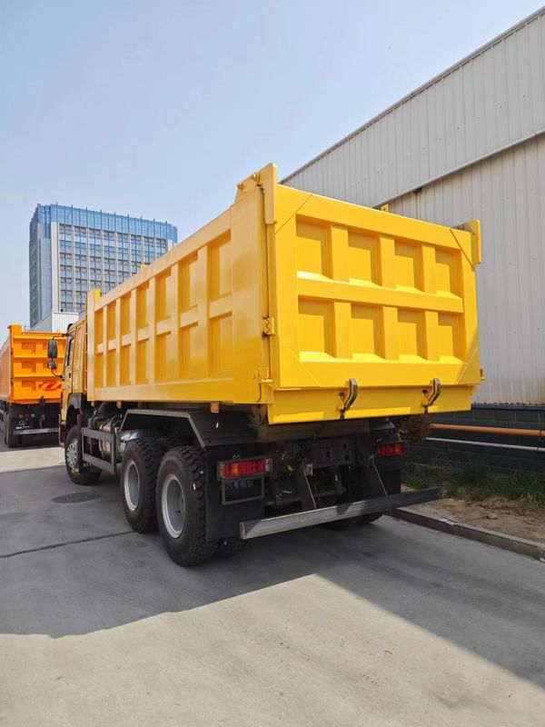 25-30t 7500*2450*3450mm 사용 된 Howo 트럭 Howo 덤프 트럭과 7500*2450*3450mm 크기