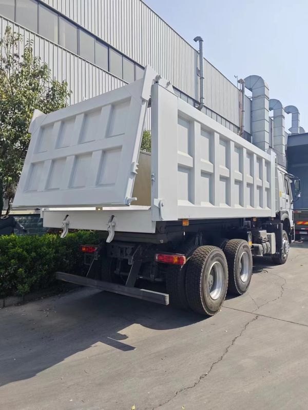 25-30t 7500*2450*3450mm 사용 된 Howo 트럭 Howo 덤프 트럭과 7500*2450*3450mm 크기