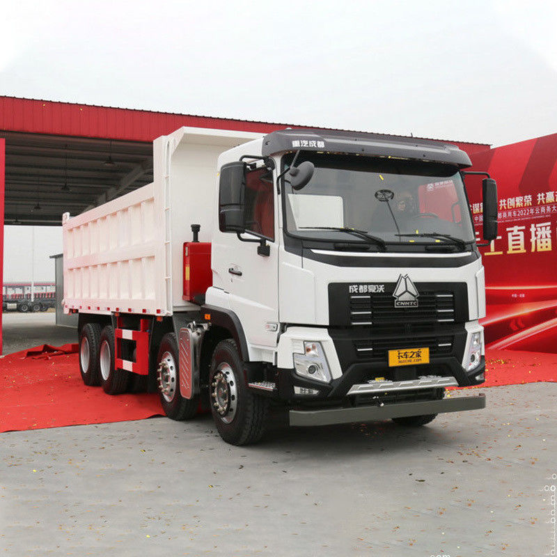 31tons 로딩 용량 8X4 HOWO 덤프 트럭 460HP 2번 역차 번호를 가진 중고