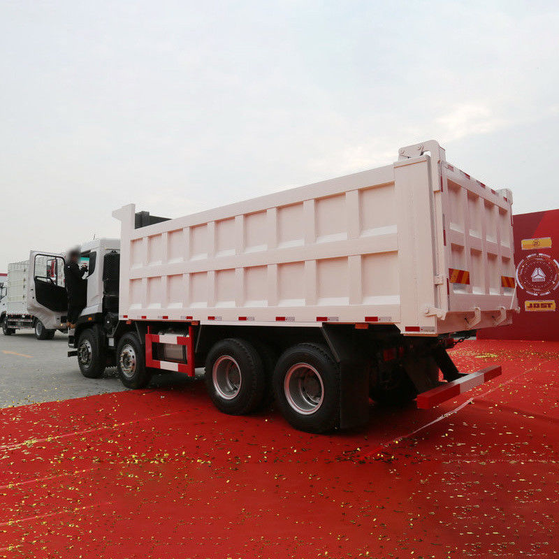 31tons 로딩 용량 8X4 HOWO 덤프 트럭 460HP 2번 역차 번호를 가진 중고