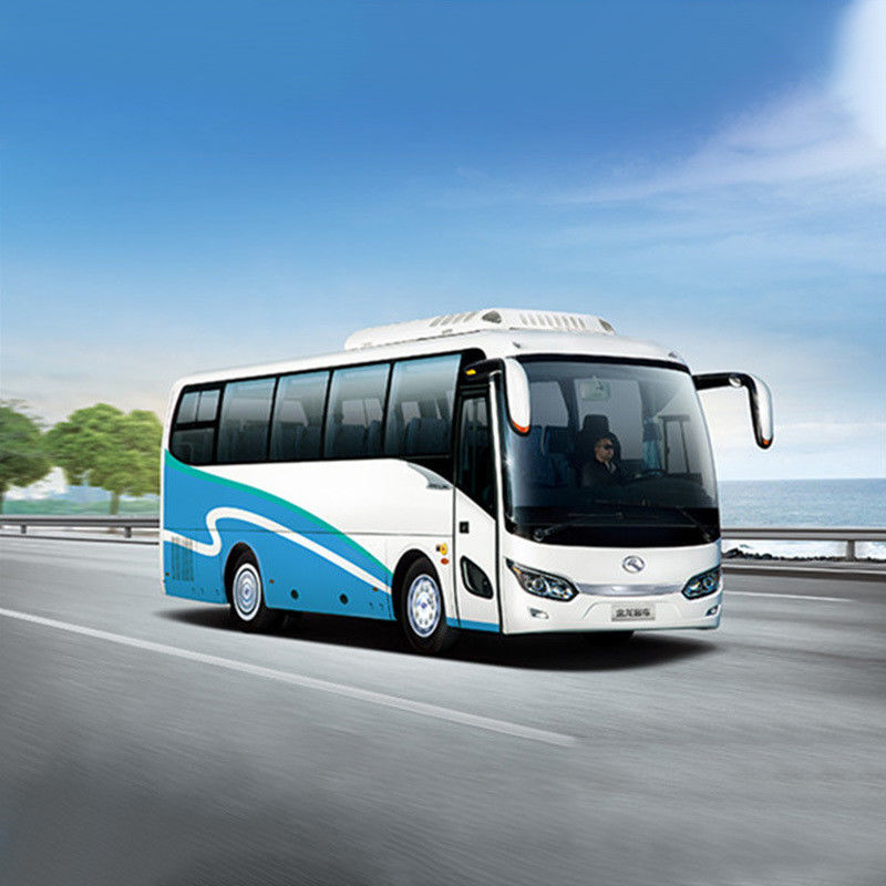 24 좌석 Kinglong 고급 사용 코치 버스 LHD 및 5000mm 휠베이스 시장에