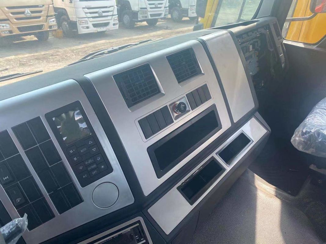 WEICHAI 엔진 사용 된 샤크만 호우 380HP 8 * 4 중량 덤프 트럭 틱퍼 트럭 덤퍼