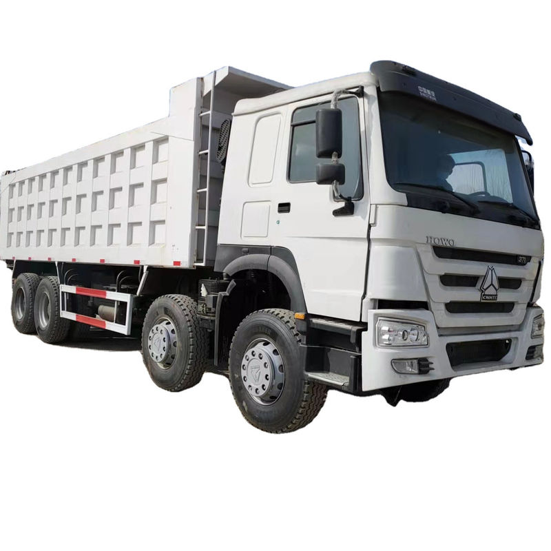 LHD SINO 사용 된 HOWO 8 * 4 무거운 용량 덤프 트럭 11-20T 용량 덤퍼 트럭