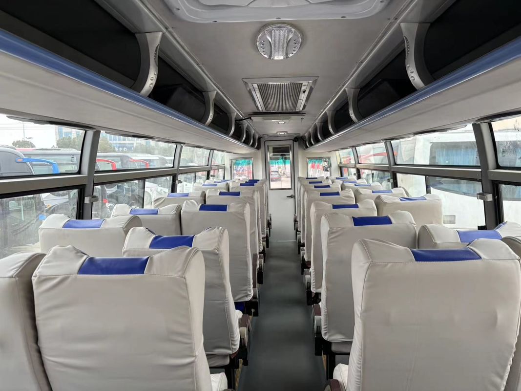 11m 사용 된 2층 코치 버스 A / C 및 최고 속도 71-90 km / h와 저렴한 가격