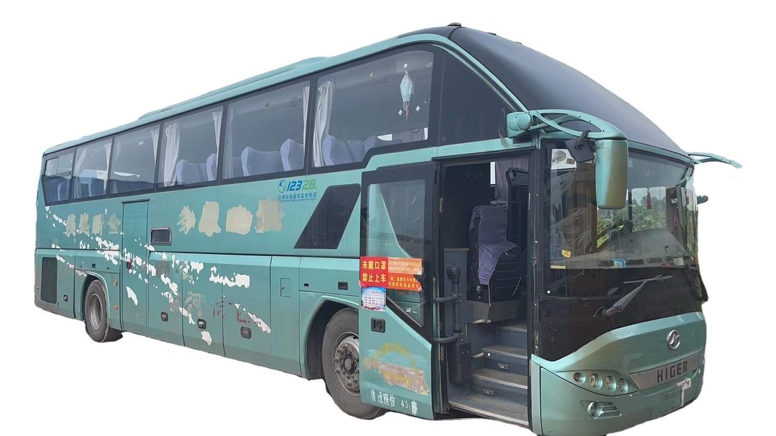 11m 사용 된 2층 코치 버스 A / C 및 최고 속도 71-90 km / h와 저렴한 가격