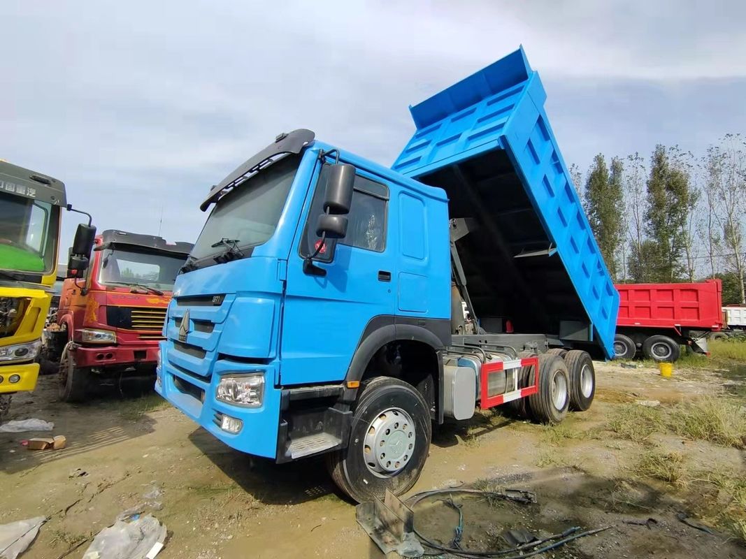 SINO TRUCK 12 휠 HOWO LHD 6*4 중용용용 덤프 트럭