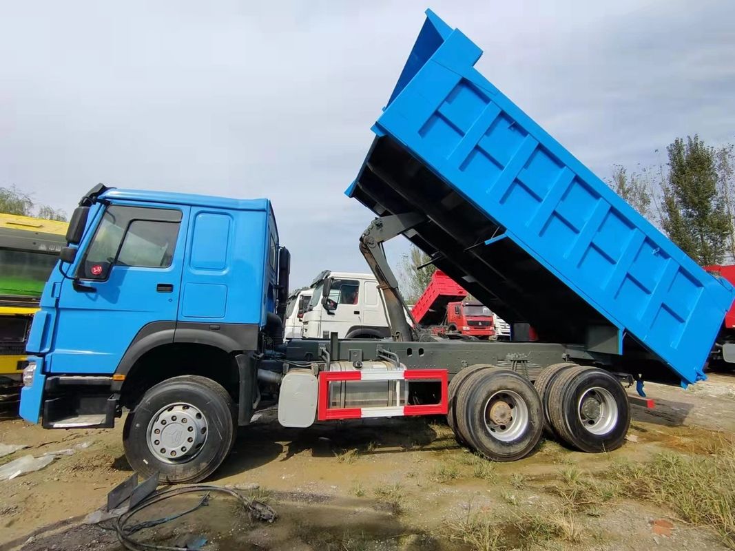 SINO TRUCK 12 휠 HOWO LHD 6*4 중용용용 덤프 트럭