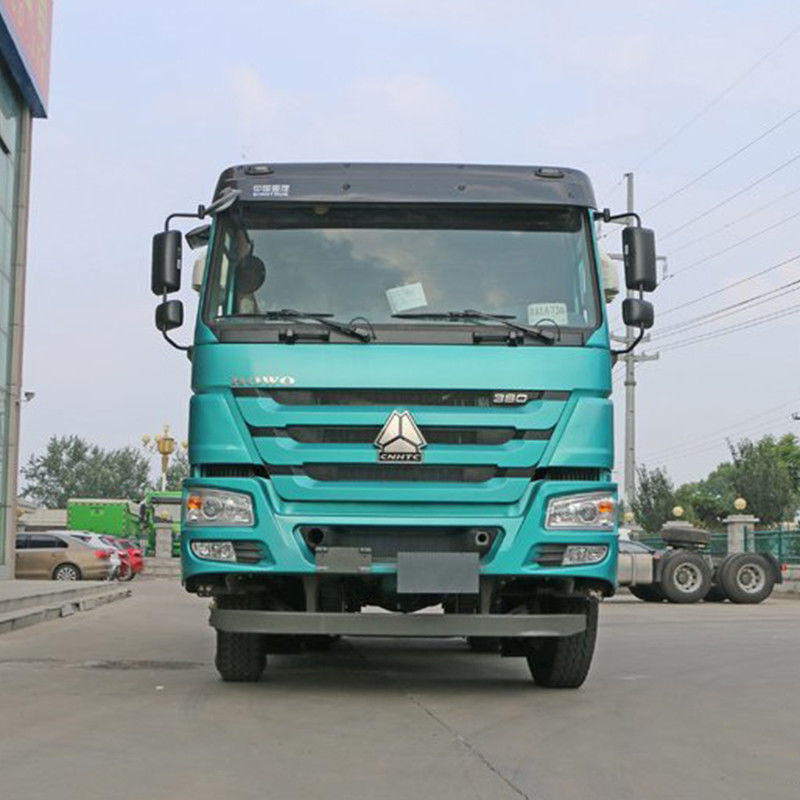 12.00R20 타이어 380hp 6*4 5.4m HOWO 12F 변속기와 함께 덤프 티퍼 트럭