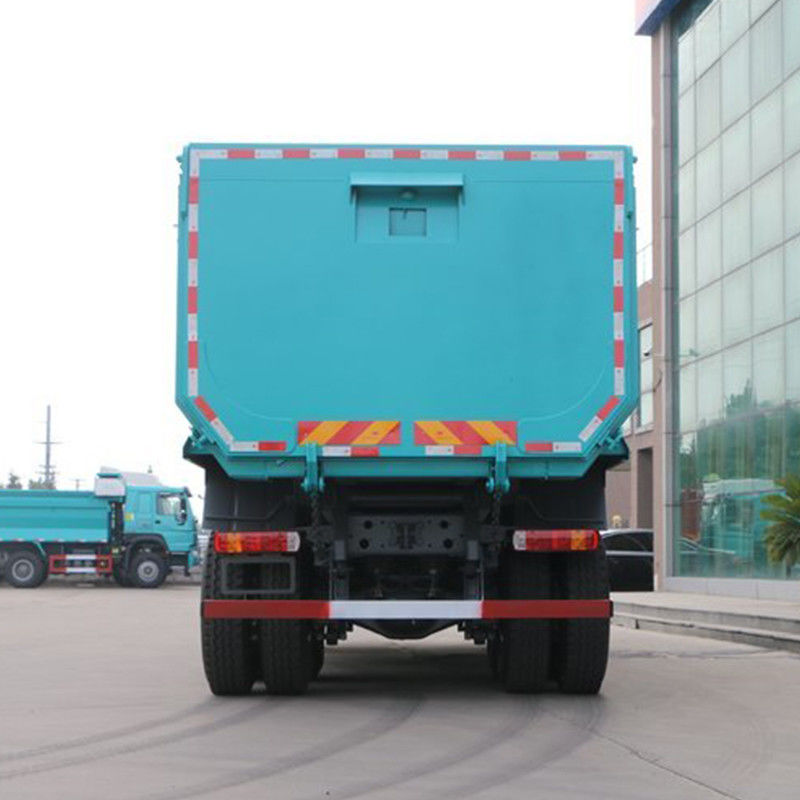 12.00R20 타이어 380hp 6*4 5.4m HOWO 12F 변속기와 함께 덤프 티퍼 트럭