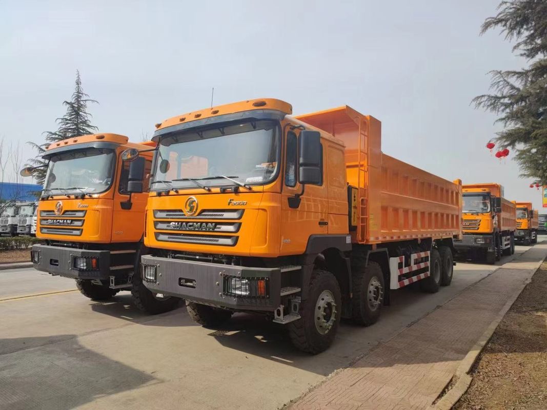 맥스 호스 파워 400ps 샤크만 HOWO 380HP 8 * 4 중량 덤프 트럭 틱퍼 트럭 덤퍼