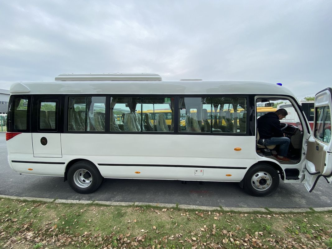 학교용 유로 3 코스터 코치 버스 최고 및 7005mm * 2040mm * 2860mm 크기